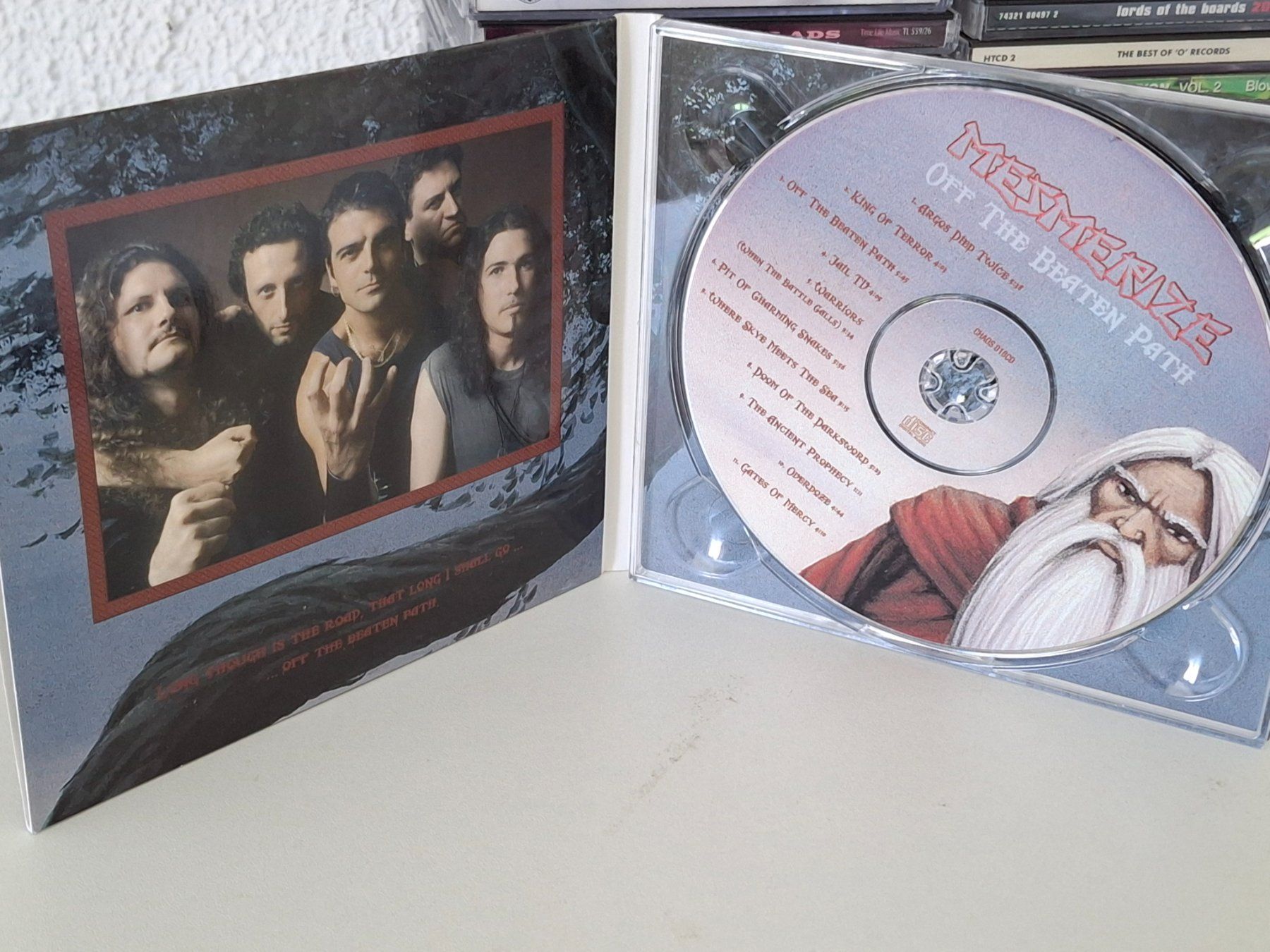 CD: CD Mesmerize - Off The Beaten Path/ Power Metal – Usato da Aarberg venduto da Jackup1 2