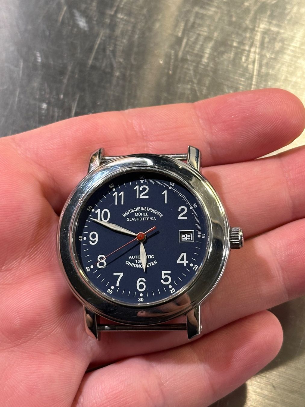 Orologi: Mühle Glashütte Chronometer 100m – Usato da Bern venduto da ayd_lht7 1