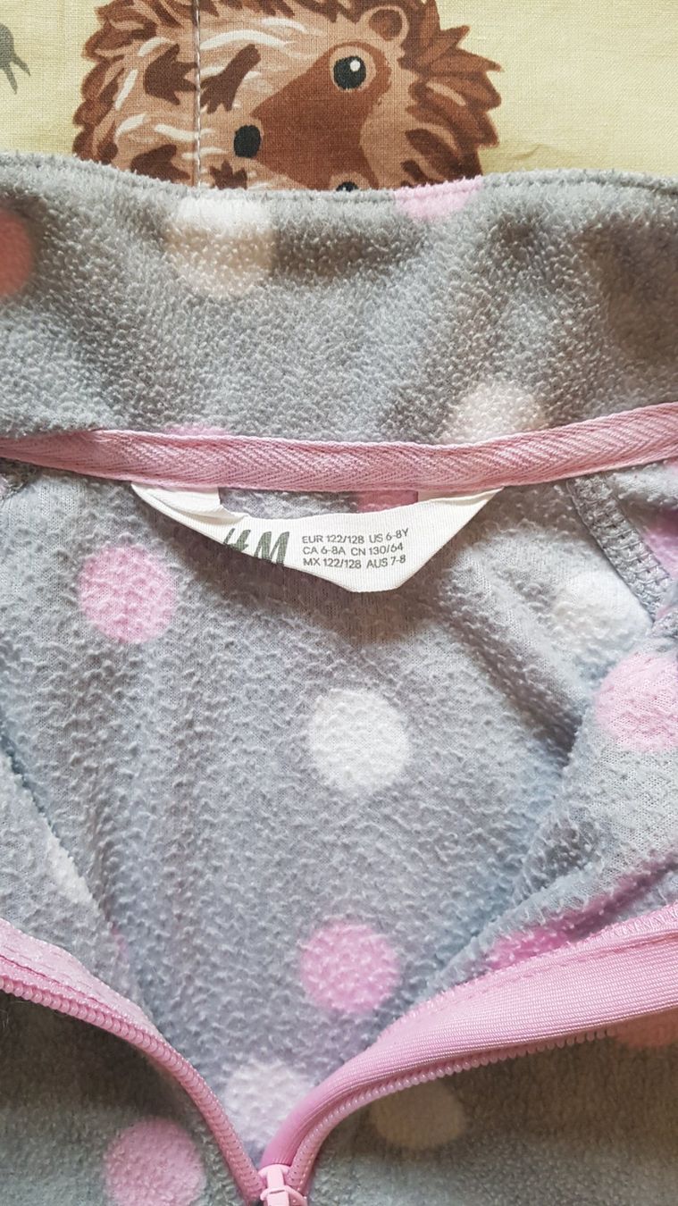 H&M Giacche & Cappotti: Fleece Jacke Gr.122/128 – Usato da Luzern venduto da silvermoon12 1