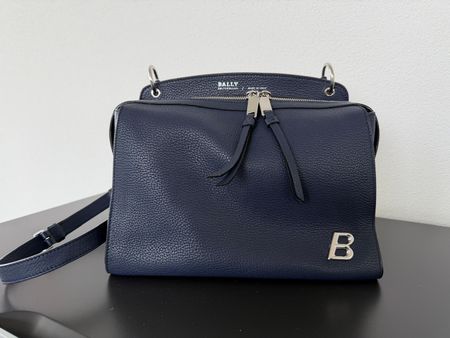 Bally Handtasche dunkelblau