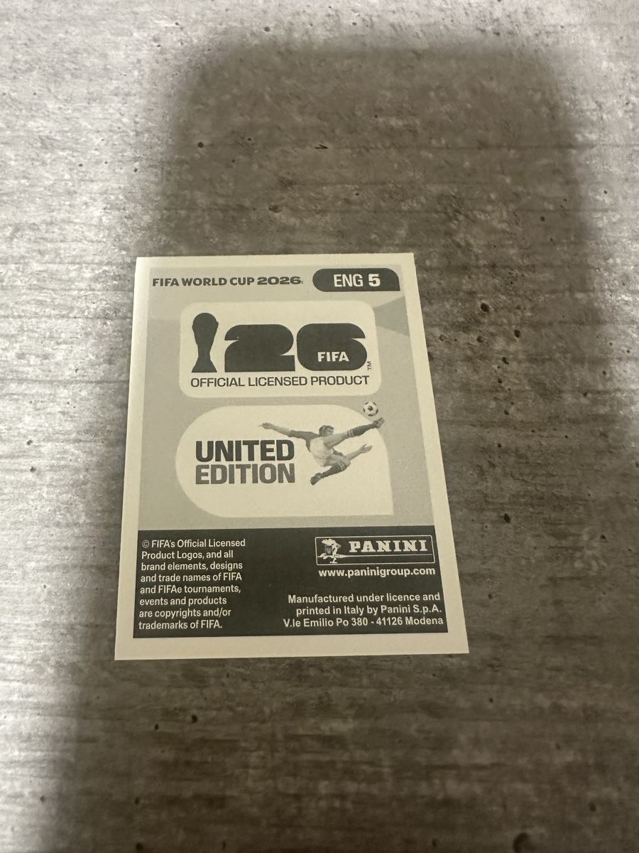 Panini Carte collezionabili: ENG 5 , FIFA WORLD CUP 2026 PANINI  – Nuovo (secondo la descrizione) da Frauenfeld venduto da 1PegPeg1 1