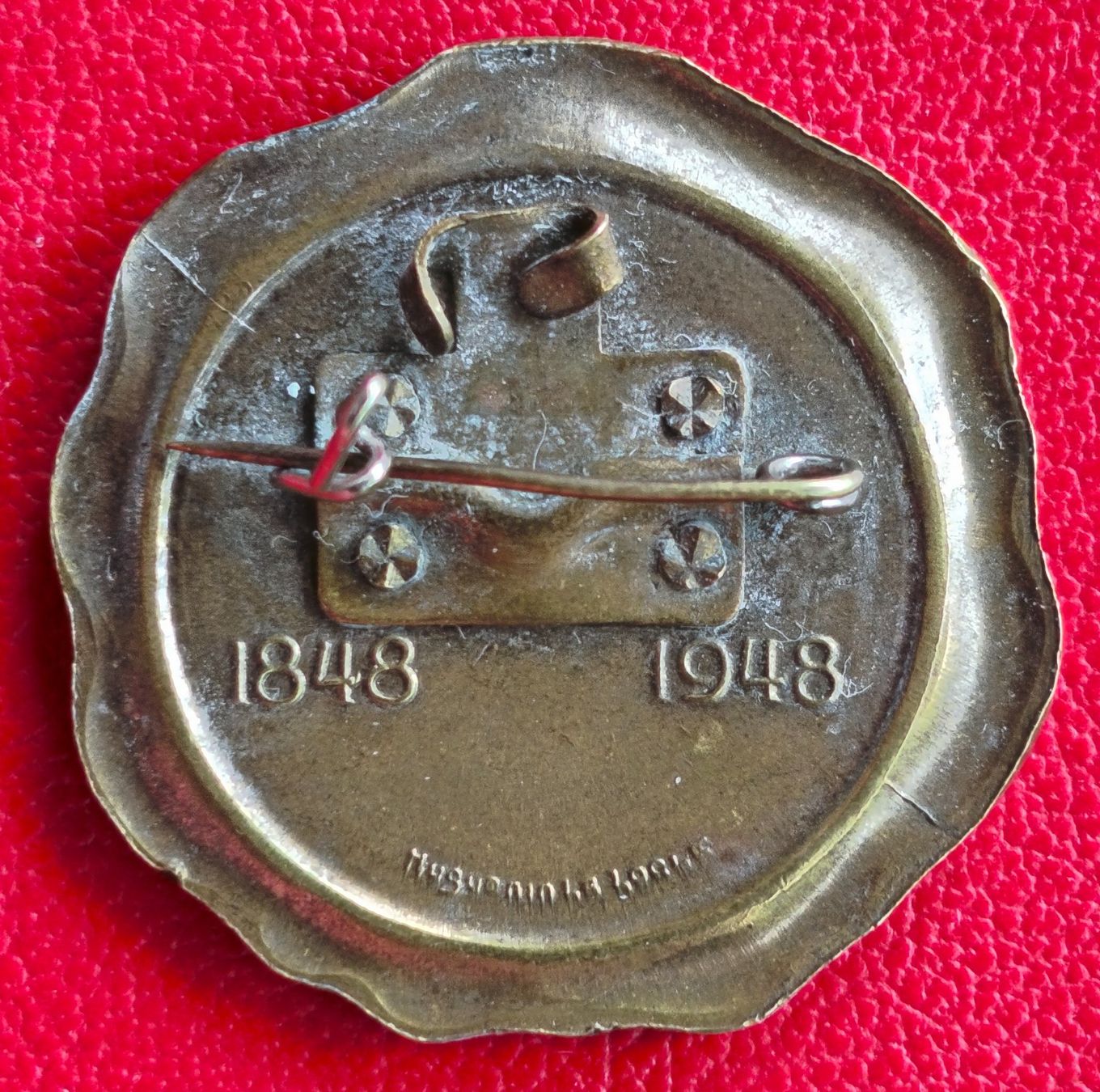 Schweizer Armee Placchette & Badge: Abzeichen Medaille, Schweizer Eidgenossenschaft 1848–1948 – Usato da Zürich venduto da Tanteemma369 1