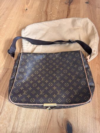 Sac Louis Vuitton marron authentique avec dustbag!