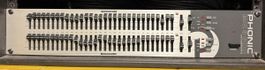 PHONIC MQ3600 Equalizer 2x30 Band gebraucht