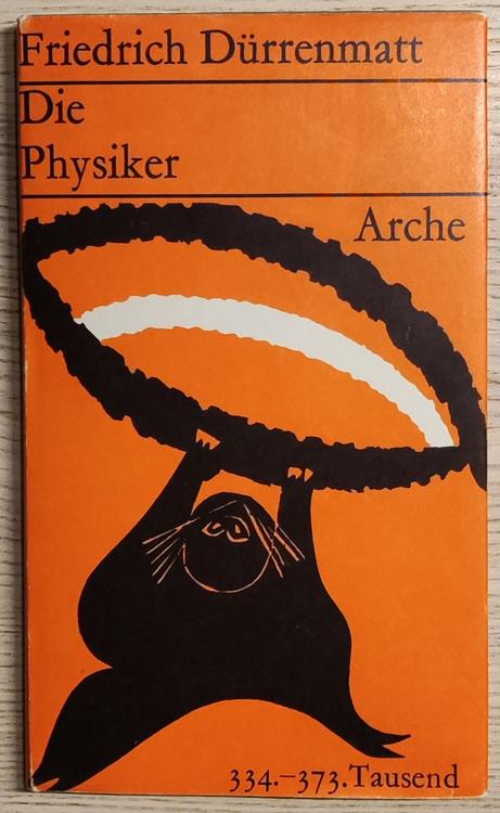 Friedrich D rrenmatt Die Physiker Arche Z rich 1962 Kaufen