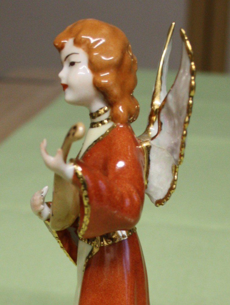 Statuette: Engel mit Mandoline – Usato da Flüelen venduto da Alt-und-Neu 3