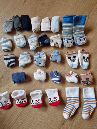25 Baby Socken 10-15