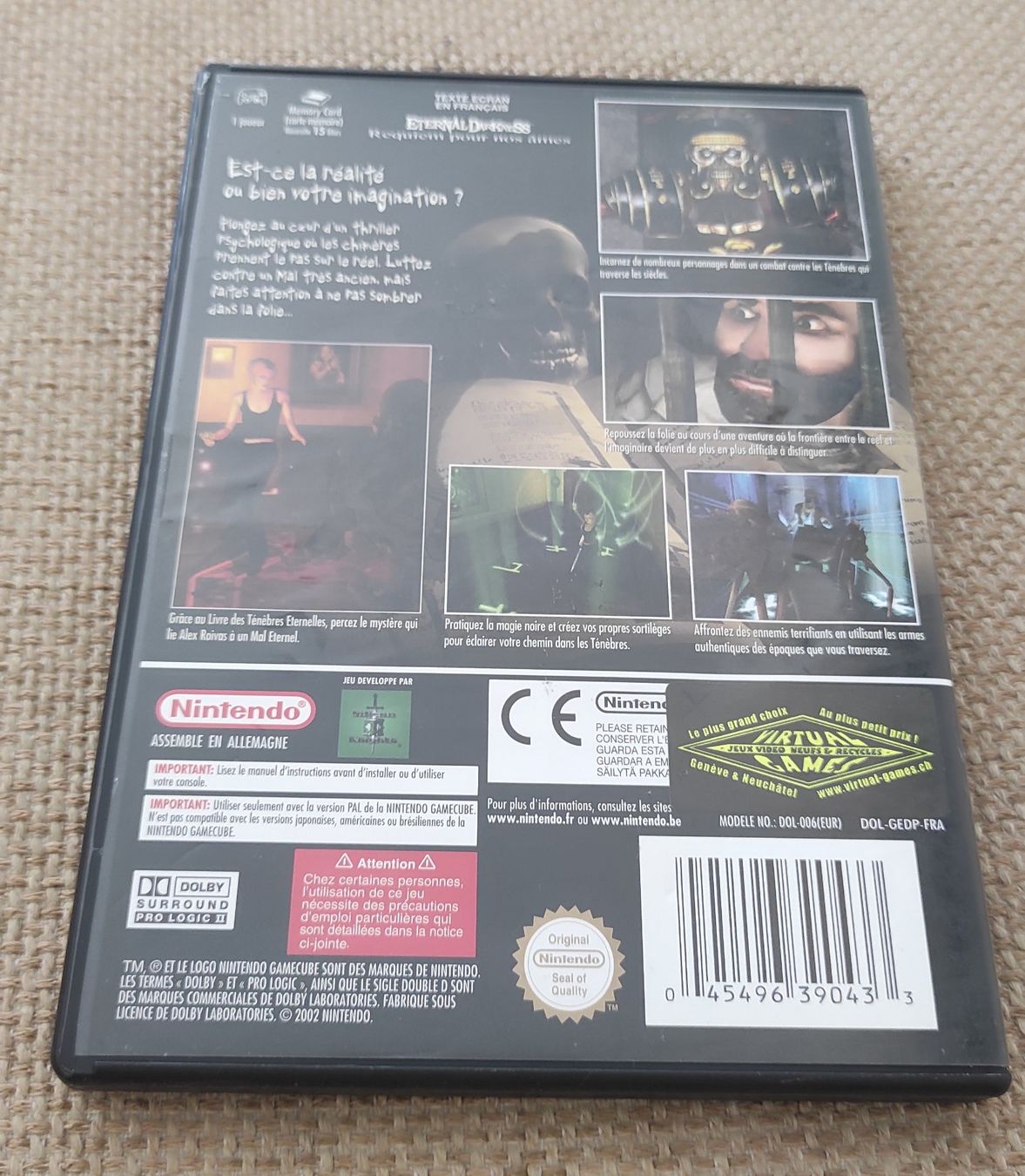Giochi: Eternal Darkness Sanity’s Requiem Gamecube – Usato da Yverdon-les-Bains venduto da jiem82 1