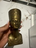 Kopfskulptur Nefertiti Vintage Made in Korea
