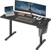 140x60cm Höhenverstellbarer Schreibtisch elektrisch 4 Speich