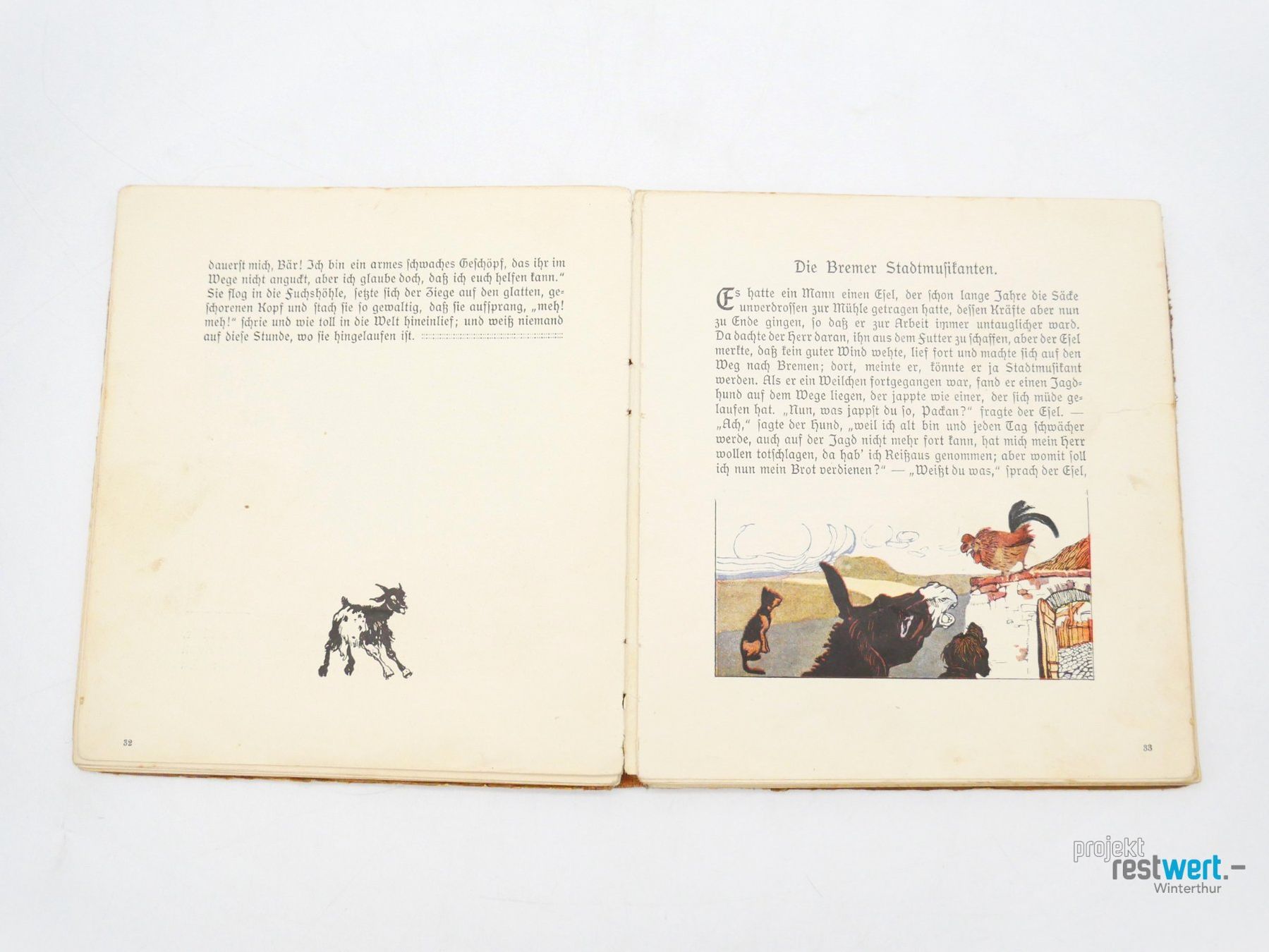 Libri: Antikes Märchen Buch Brüder Grimm – Usato da Winterthur venduto da Restwert_Winterthur 2