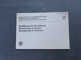 Zusatzanleitung zu den Betriebsanleitung