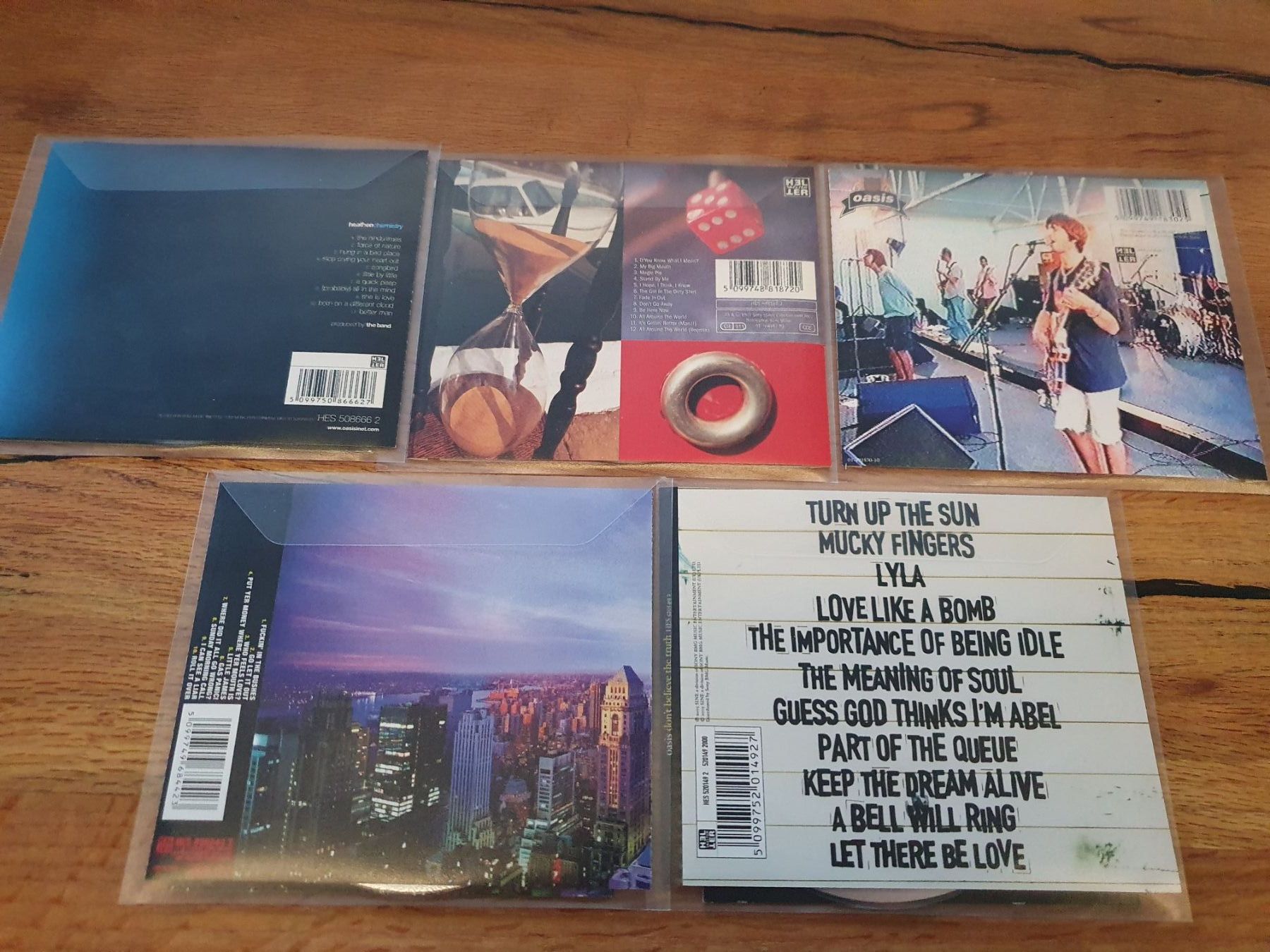 CD: oasis - 5 CDs – Usato da Auenstein venduto da Trilos 1