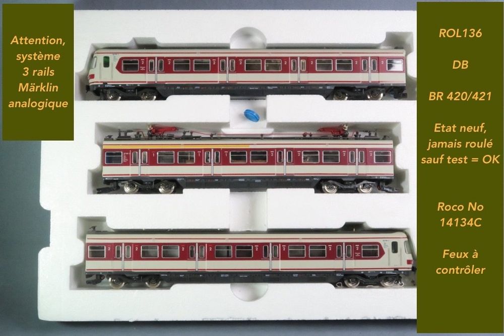 ROL136 DB BR 420/421 Roco No 14134C WS (Neu (gemäss Beschreibung)) in ...
