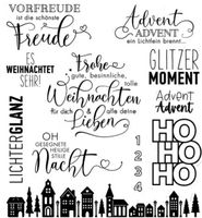 Silikonstempel Nr.750, Weihnachten
