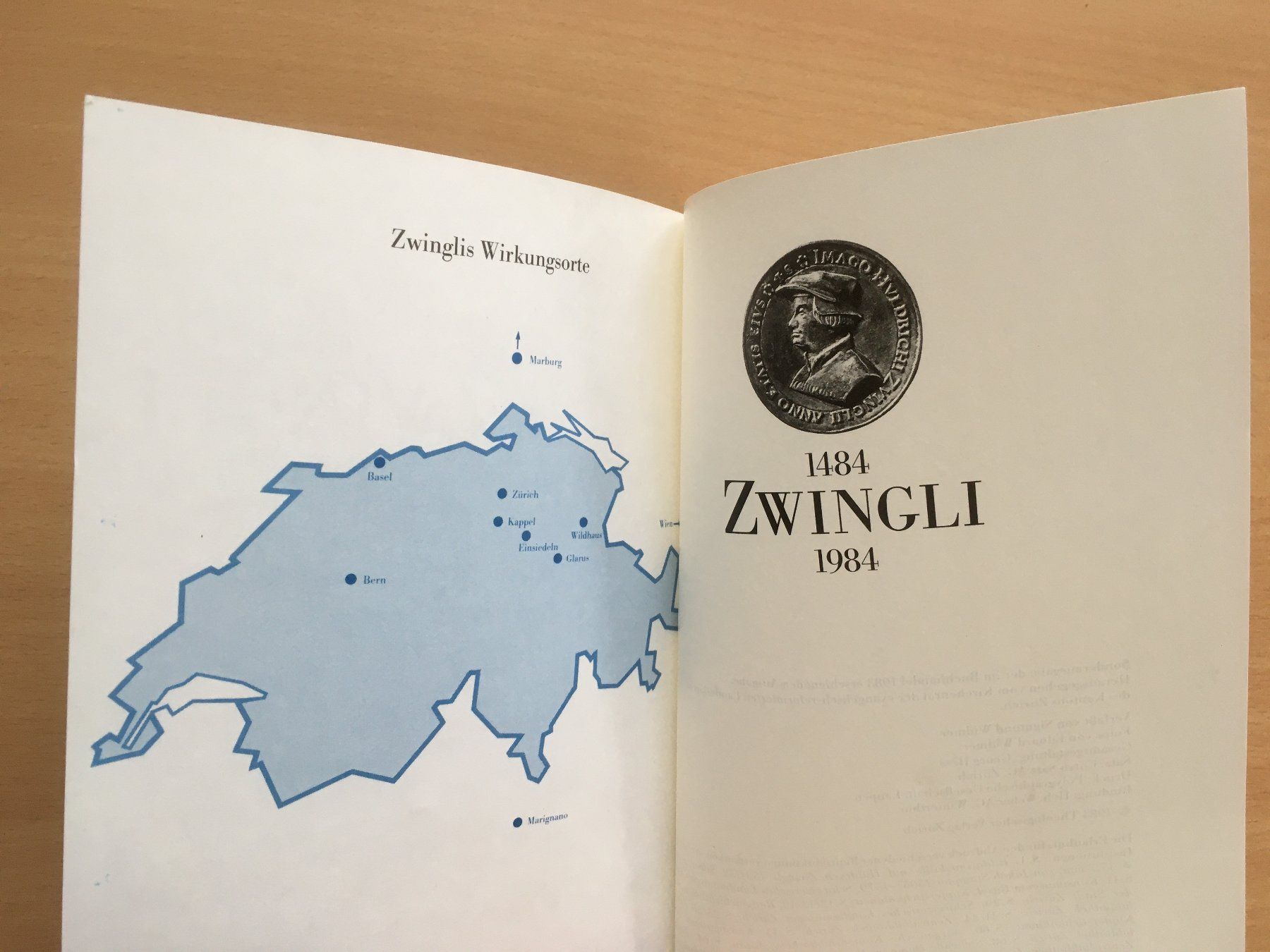 Libri: Zwingli 1484 - 1984 – Usato da Grenchen venduto da Kogi7 1