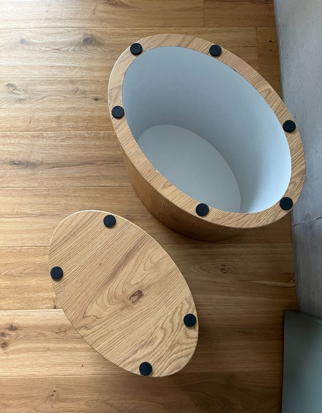 Pfister Set di tavolo e panche: Beistelltische 2er Set, oval – Usato da Rombach venduto da ste_t2gx 5
