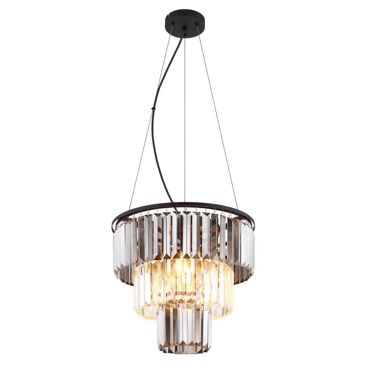 Kronleuchter & Deckenlampen: Pendelleuchte, Glaskristalle, 40 cm Ø – Neu (gemäss Beschreibung) aus Kreuzlingen von Smart-Light