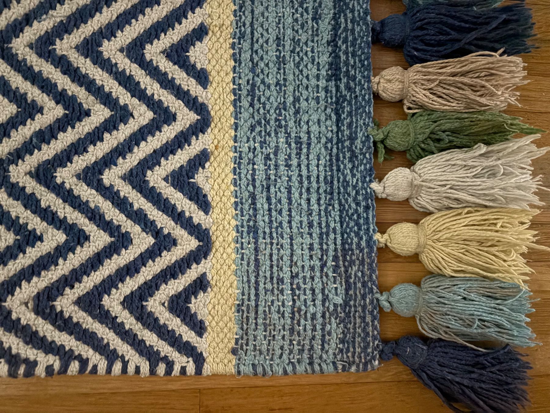 Tapis: Finnischer Baumwollteppich 70x140 – D'occasion à Hergiswil NW par MiTerwi 1