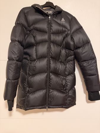 Odlo Women's Cocoon N-Thermic Down Puffer Jacket, Black 58