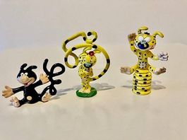 lot 3 figurines Marsupilami vintage