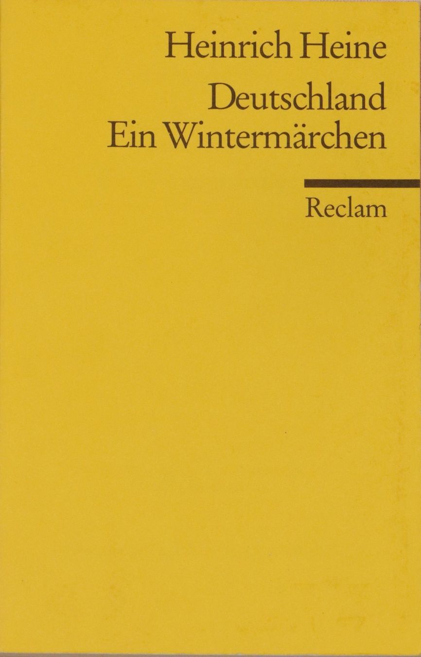 Bücher: Deutschland. Ein Wintermärchen – Gebraucht aus Basel von cla_z7cp