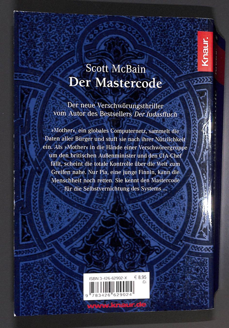 Libri: DER MASTERCODE (Scott BcBain) Thriller - 527 Seiten Spannung – Nuovo (secondo la descrizione) da Zürich venduto da Nobs1 1