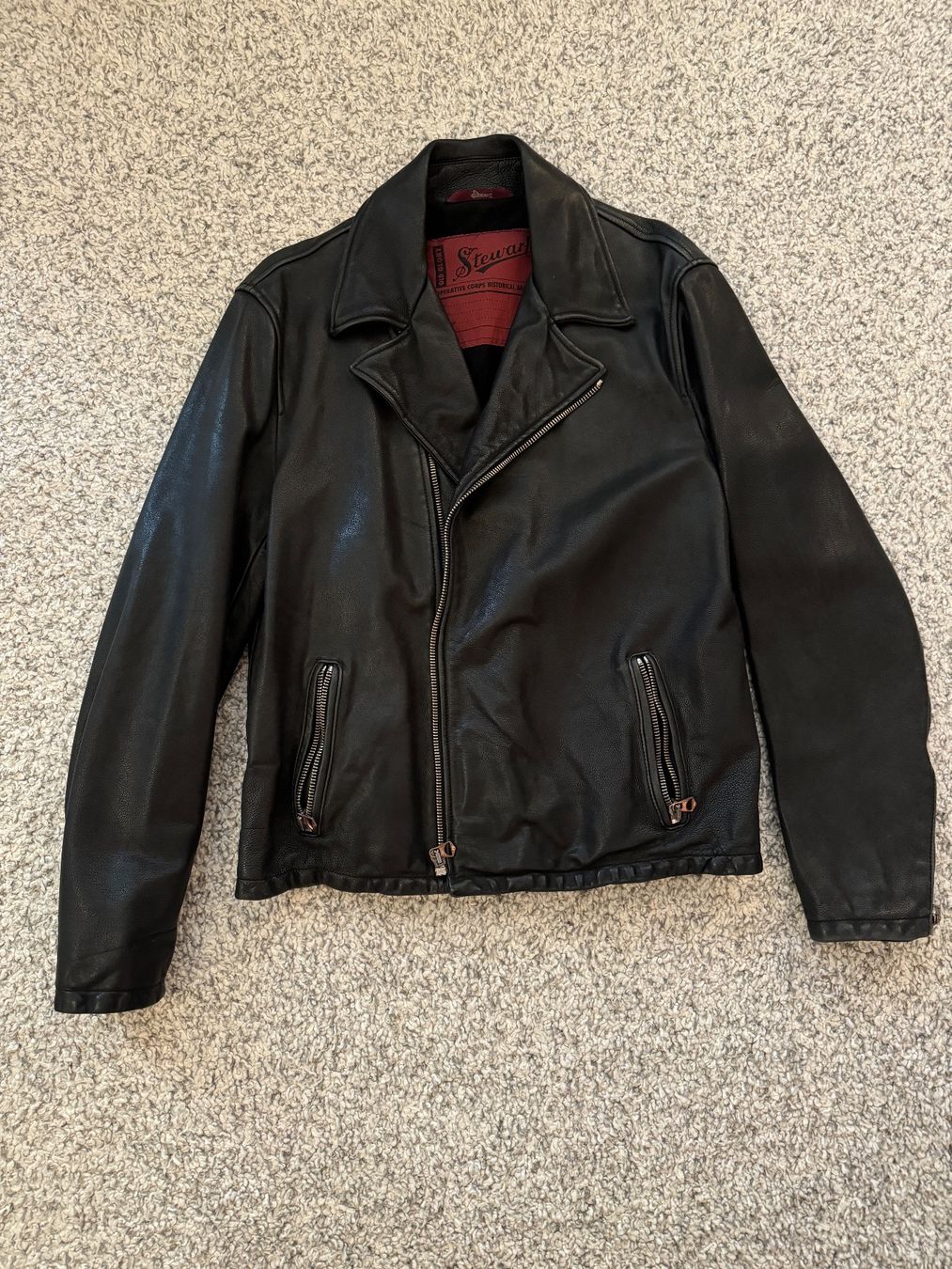Jacken: Stewart Lederjacke – Gebraucht aus Richterswil von EXC537