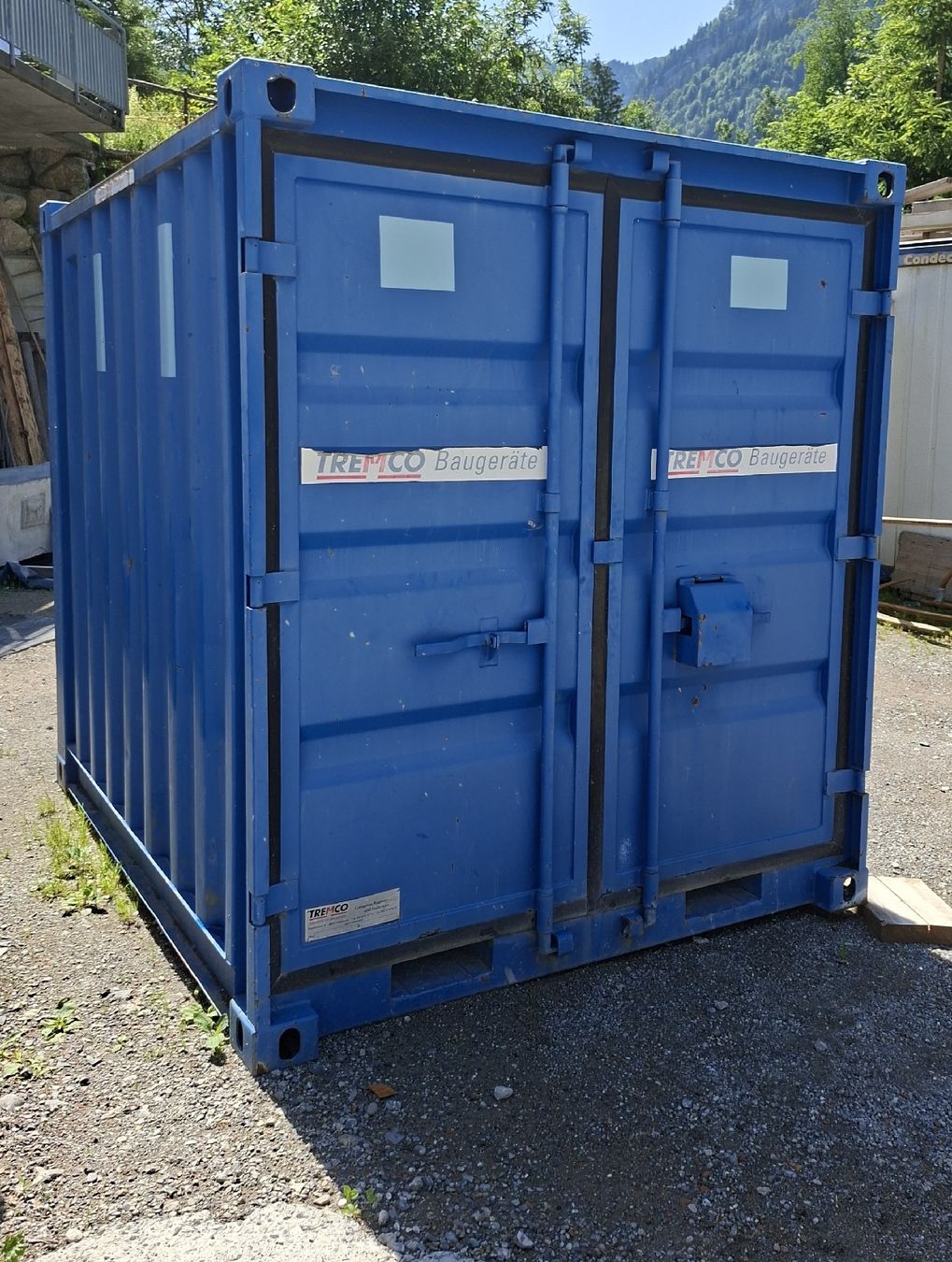 Contenitori edile: Tremco Lagercontainer – Usato da Balgach venduto da wrm_xg77