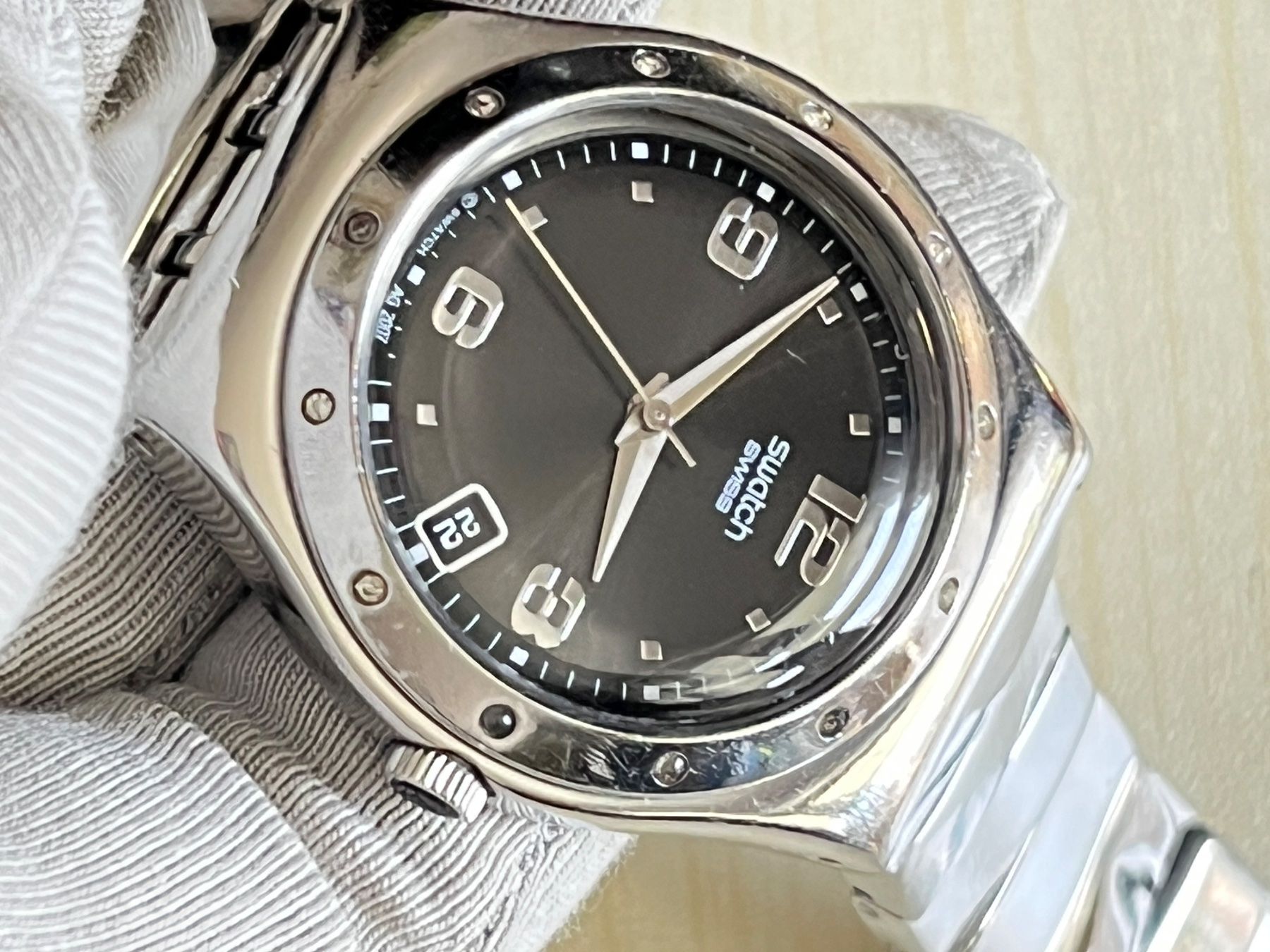 Swatch Orologi: Swatch Irony Quartz Damenuhr – Usato da Grenchen venduto da chththl 5