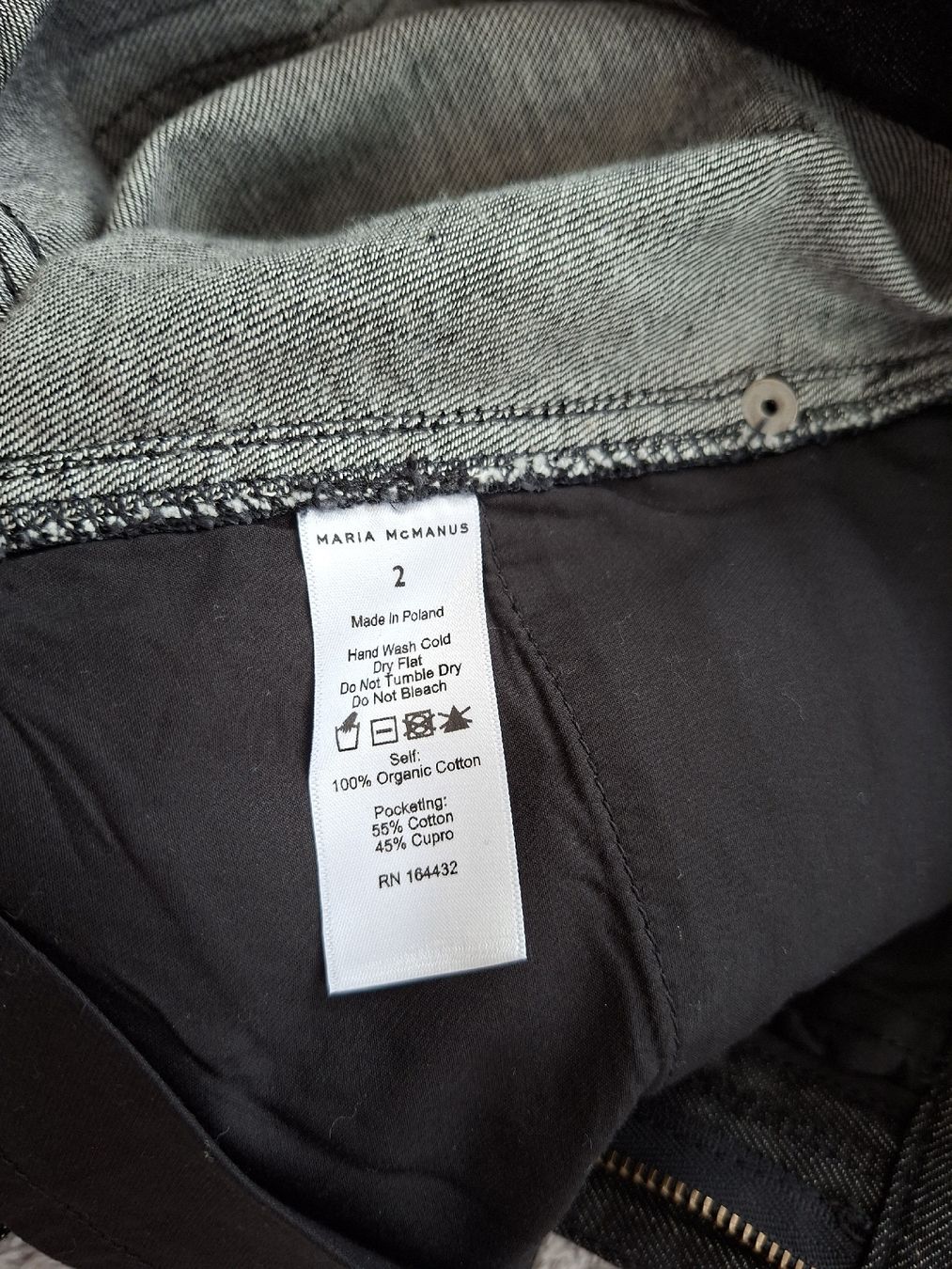 Jeans: Pantalon Maria McManus gris taille 2 – Usato da Renens VD venduto da ser_j2fn 9