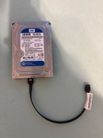 WD Blue 500GB HDD mit SATA-Kabel