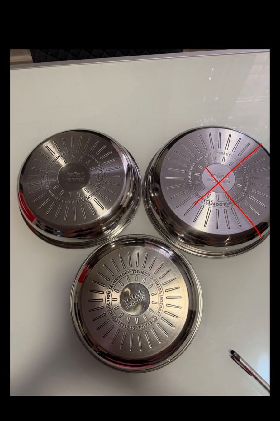 Tefal Poêles: 2teiliges Tefal Ingenio Pfannenset – D'occasion à Basadingen par ttb_vs95 2