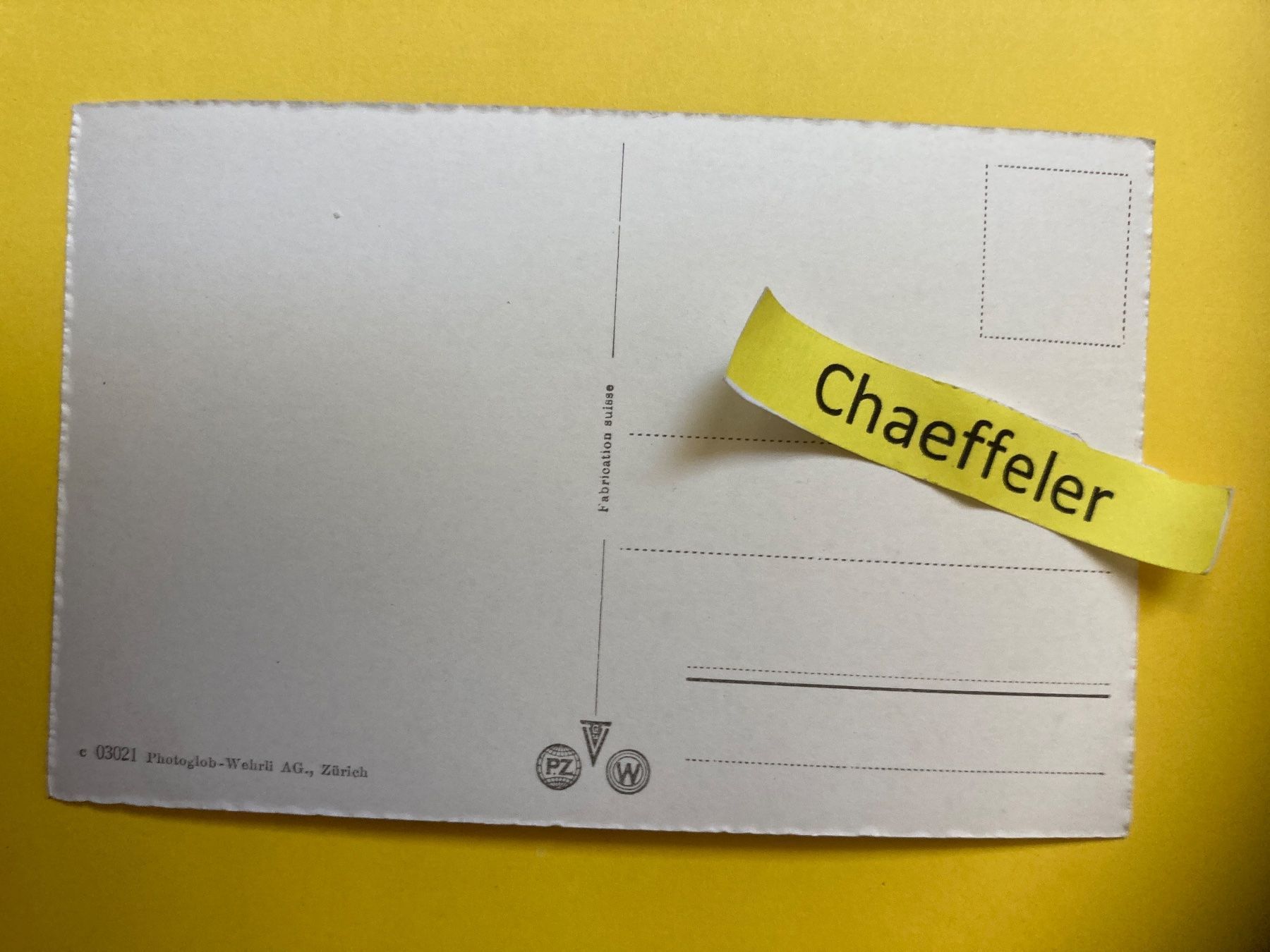 Cartoline postali: Blausee mit Doldenhorn – Usato da Zürich venduto da Chaeffeler 1