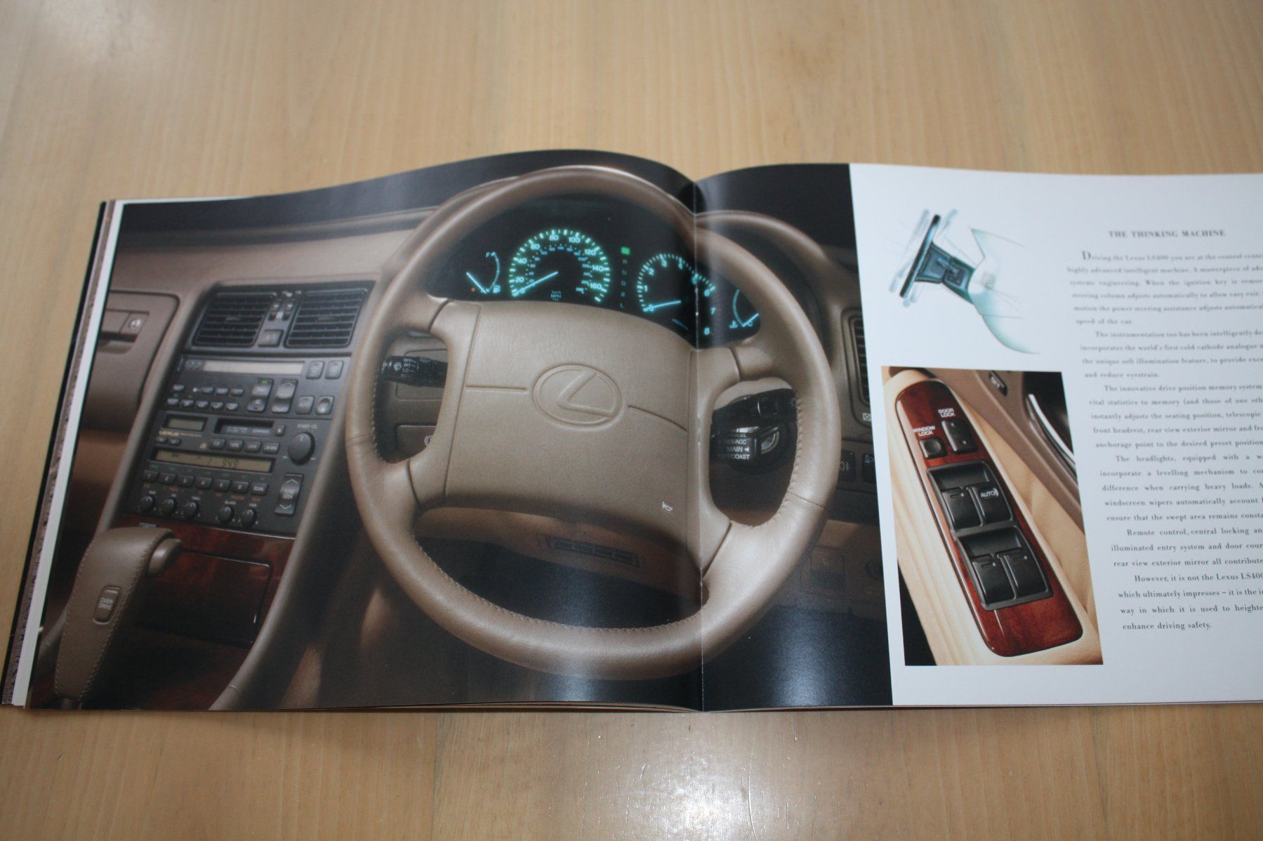 Lexus Dokumente: Original Lexus LS 400 Prestige Prospekt – Gebraucht aus Wikon von erwin400 6
