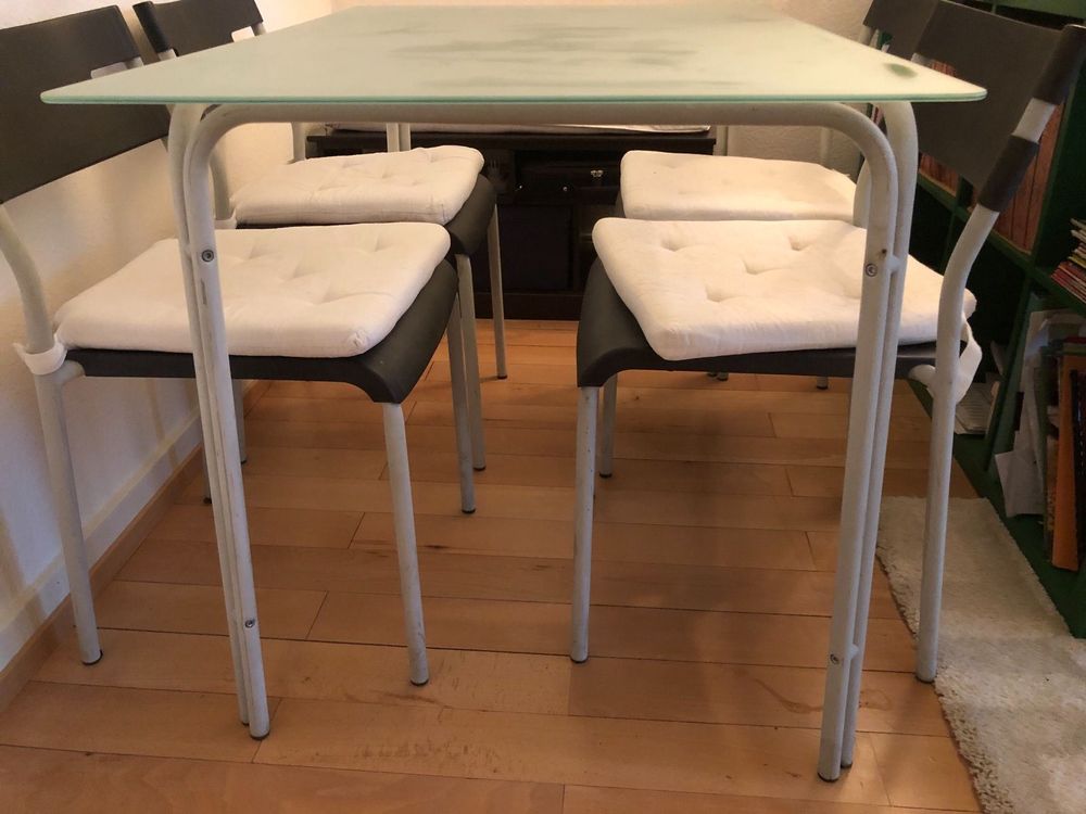 ***gebrauchte Stühle von IKEA 4er Set*** Kaufen auf Ricardo