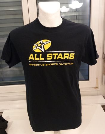 ALL STARS T-Shirt L "Train Hard Feel Good" Fitness GYM 💪NEU