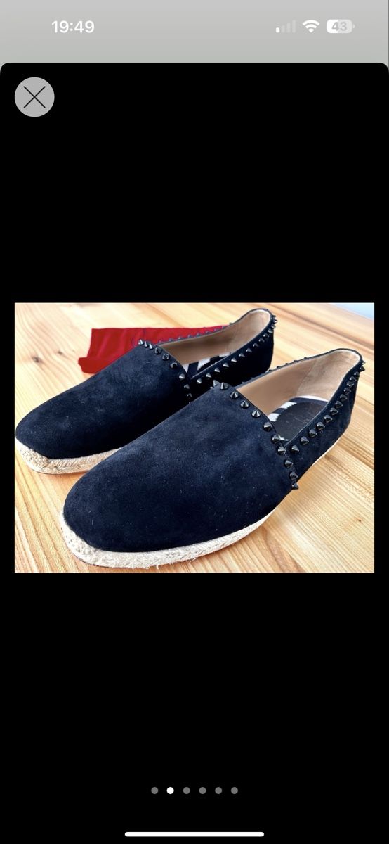 Christian Louboutin Scarpe da uomo: Christian Loubotin – Usato da Reinach AG venduto da DoniRina 1