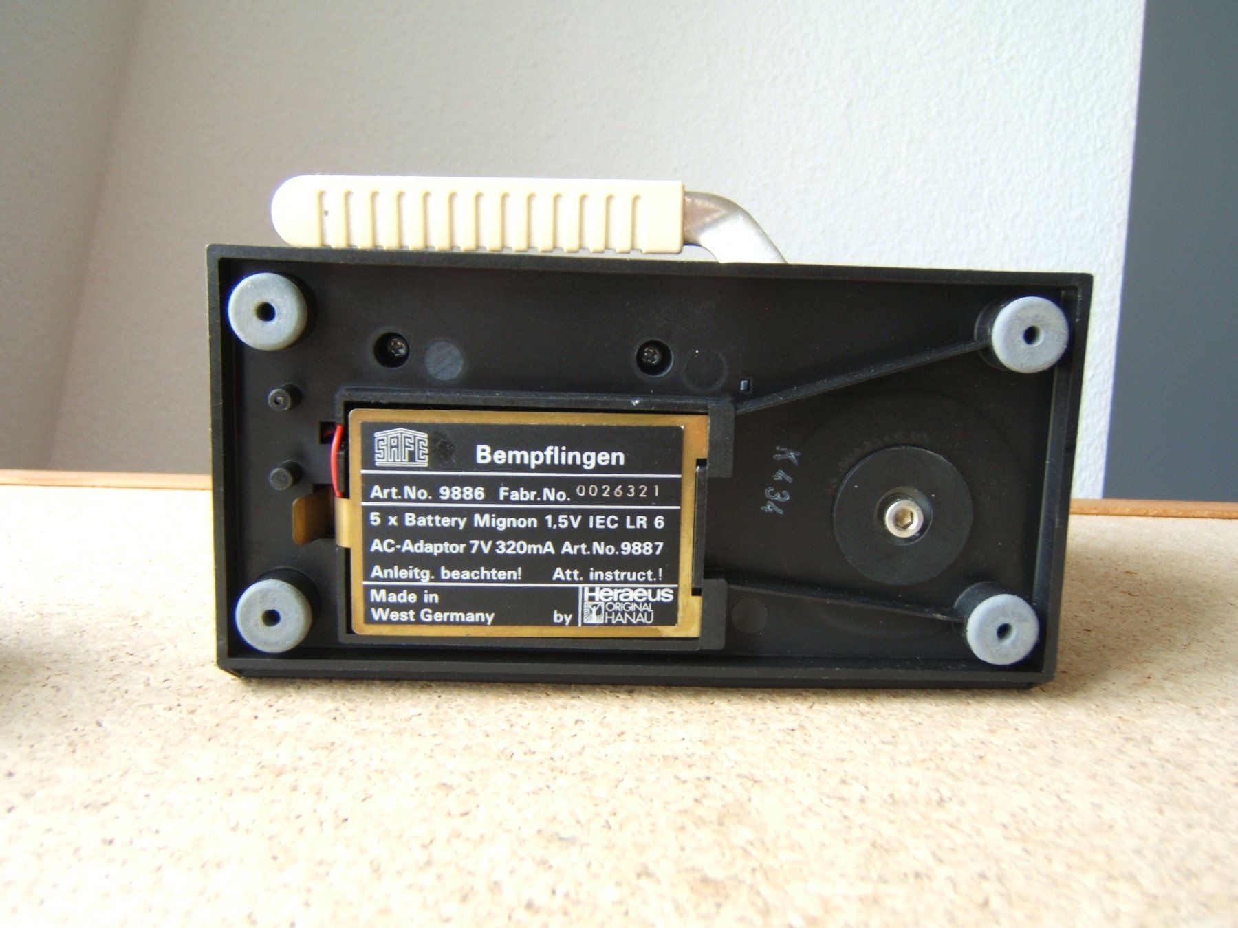 Misurare: SAFE SIGNOSCOPE – Difettoso da Brunnen venduto da Nonne04 1