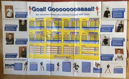 2 Poster (Spielplan)  Fussball WM 2006