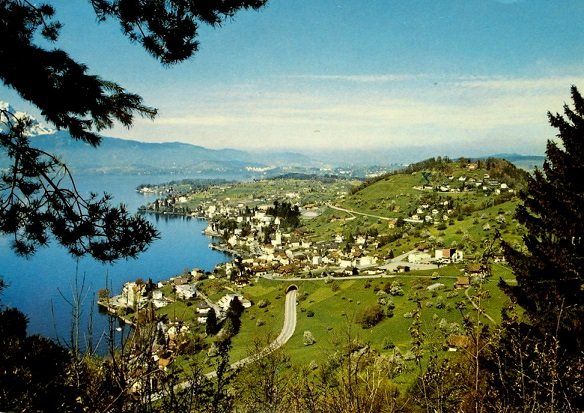 Cartoline postali: WEGGIS HERTENSTEIN – Usato da Jona venduto da philajona