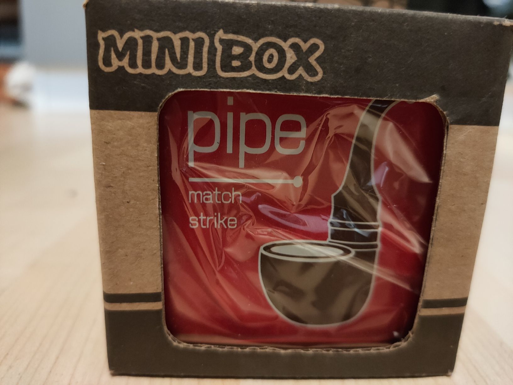Portacenere: Mini Ashtray Pipe Box , New – Nuovo e nell'imballaggio originale da Zürich venduto da XXZHXX