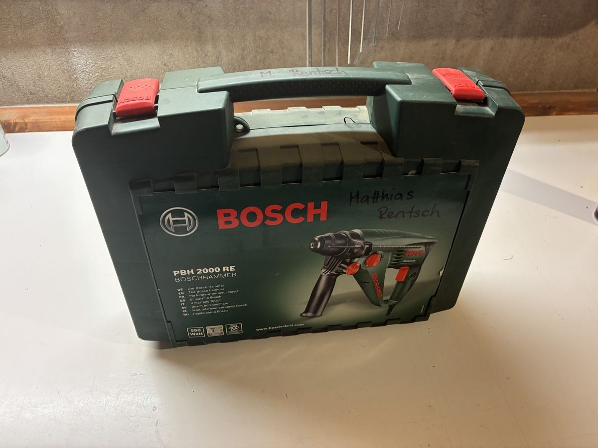 Bosch Perceuses: Bosch Bohrhammer PBH 2000 RE – D'occasion à Schwanden Sigrisw par Rentsch81 2