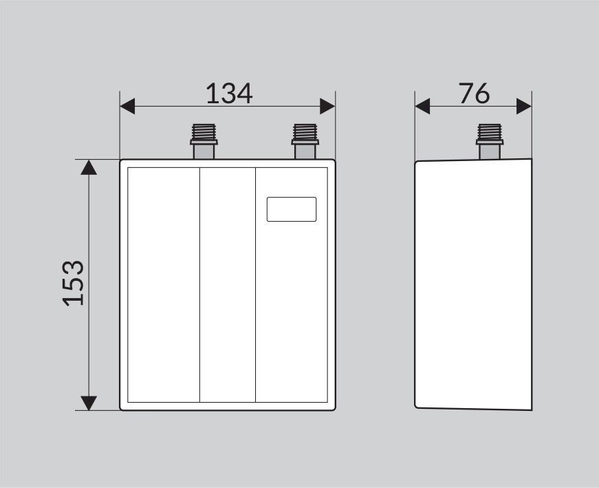 Sanitär: Klein-Durchlauferhitzer Perfect 5,0 KW – Neu und originalverpackt aus Bottighofen von zaap 1