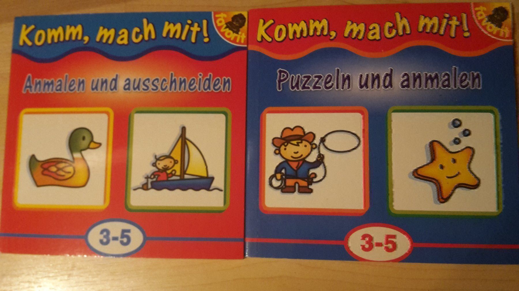 Libri: 2 Būcher komm mach mit – Nuovo e nell'imballaggio originale da Schwarzenburg venduto da Flamingo07