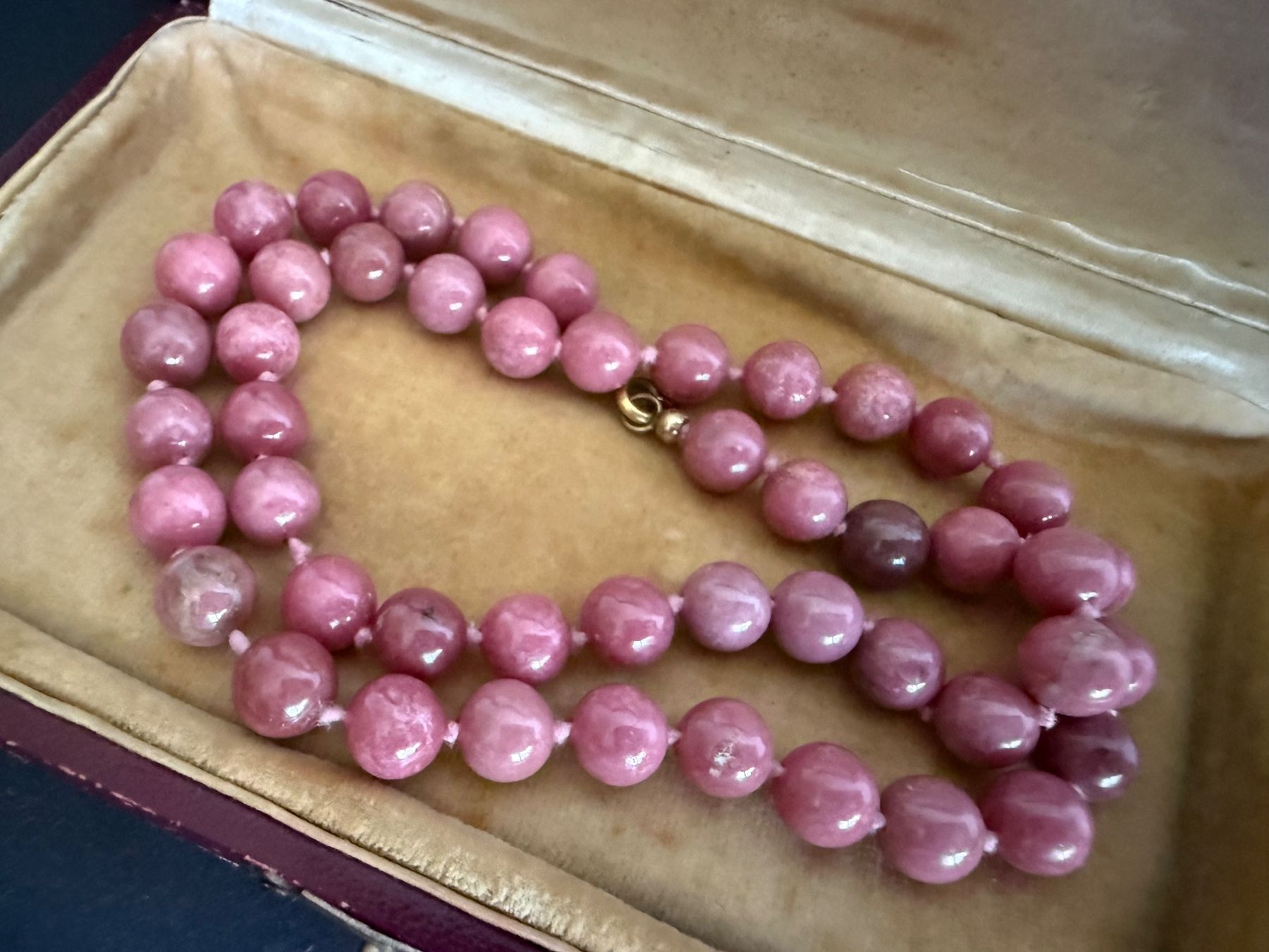 Catenine: Vintage Rhodochrosit Kette – Usato da Spiegel b. Bern venduto da Rogger72 4