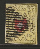 1850 : Rayon Nr. 16II, geprüft, signiert