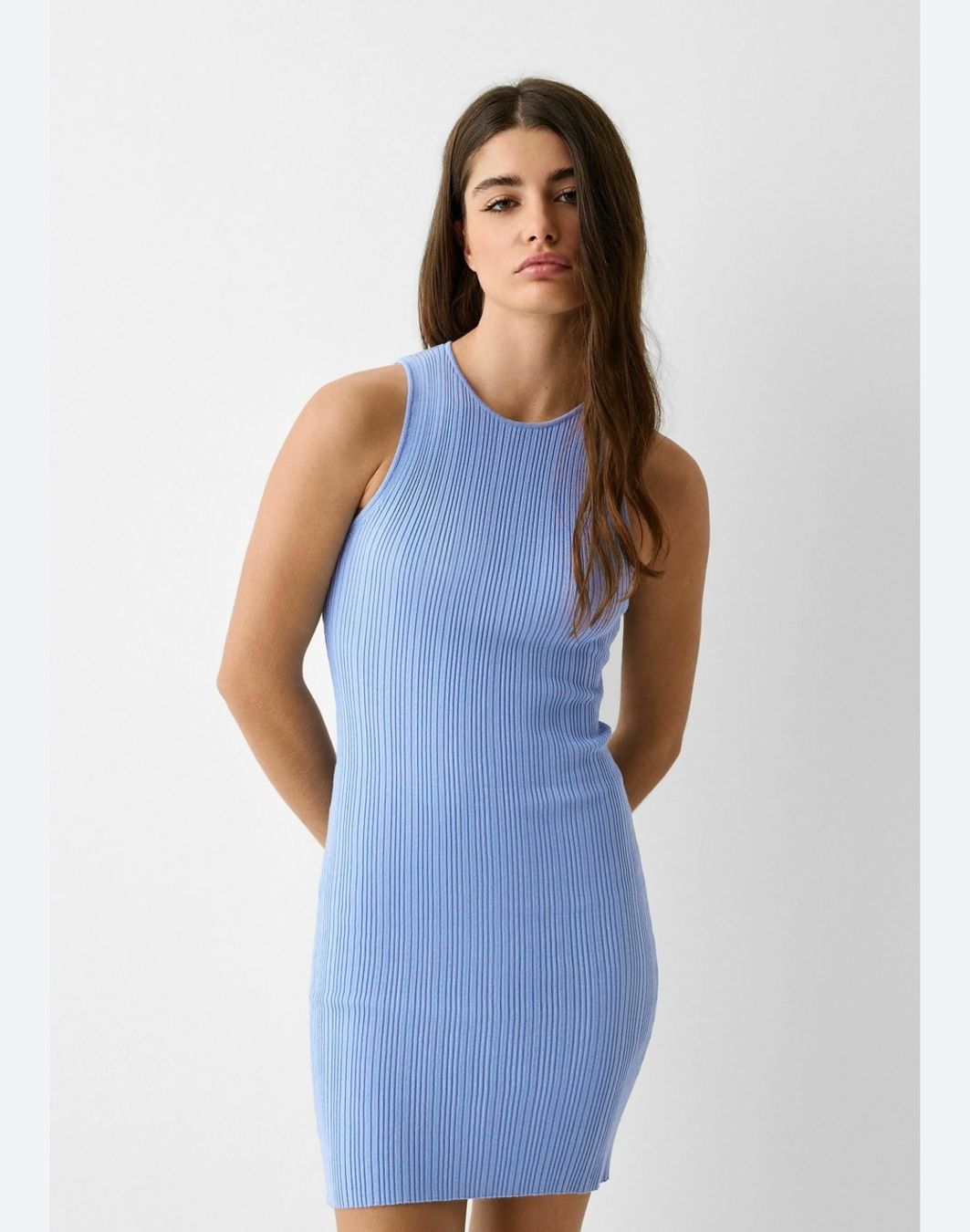 Bershka Vestiti: Robe bleue moulante – Usato da Concise venduto da Lae99 2