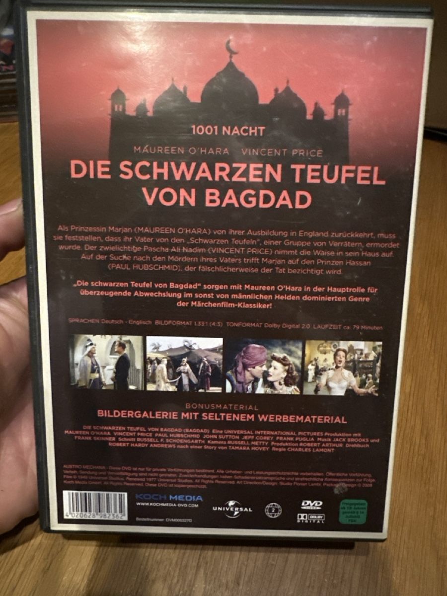 Tutti i DVDs: Die schwarzen Teufel von Bagdad DVD – Usato da Benken ZH venduto da Audi-erich 1