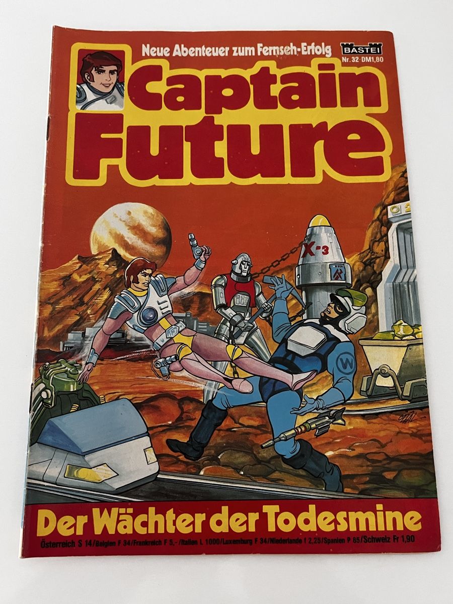 BD: Captain Future Comic Nr. 32 Der Wächter der Todesmine Bastei – D'occasion à Recherswil par Solheure66